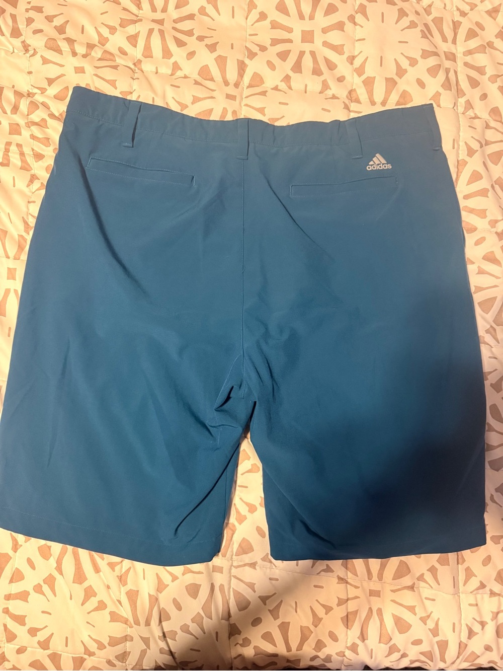 adidas Men's Teal Athletic Hybrid Shorts